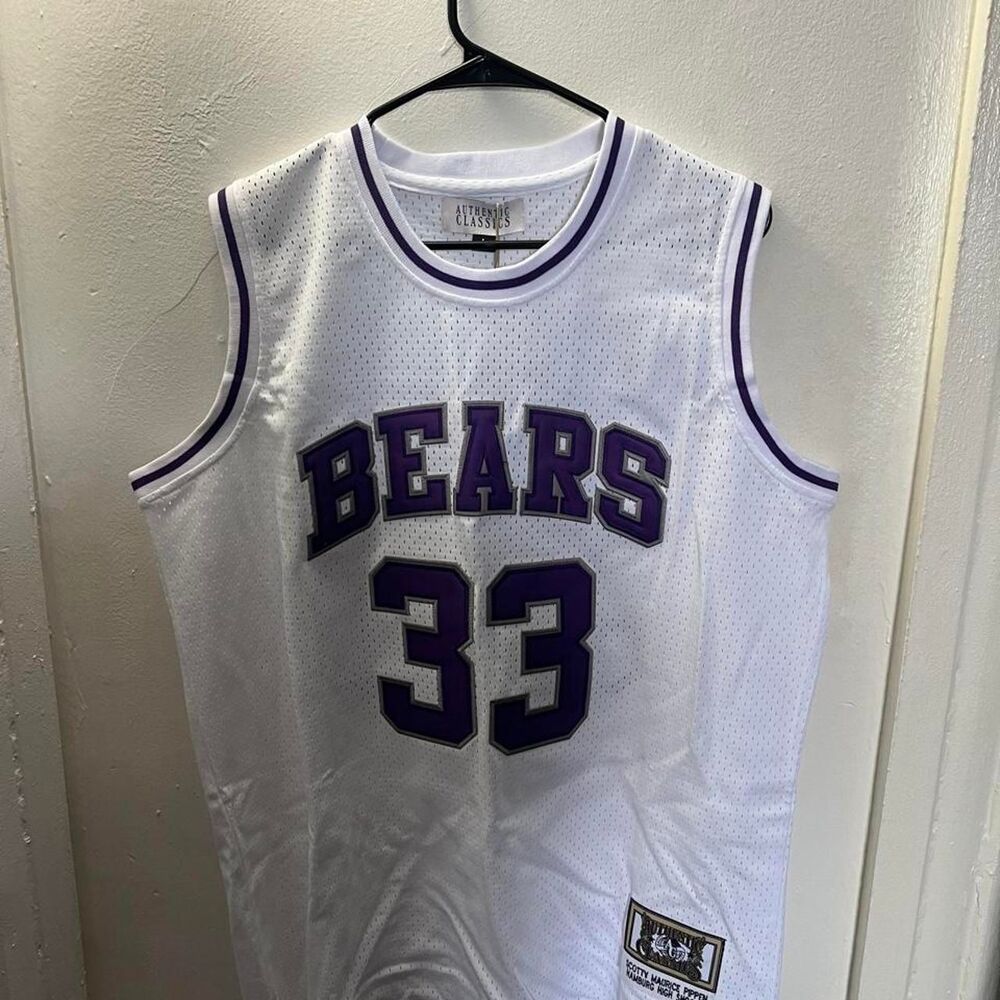 Unbranded Men's White and Purple Jersey